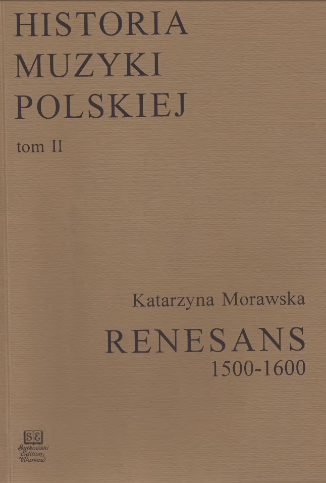 Historia muzyki polskiej. T. 2